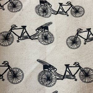 Cycle rickshaw Tuktuk vintage canvas tote 🚲 🛺 🏍️